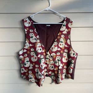 Snowmen Christmas Vest